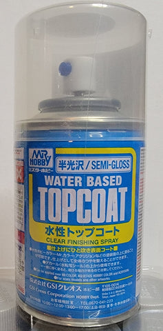 Mr. Topcoat Semi-Gloss B502 (Water Based)