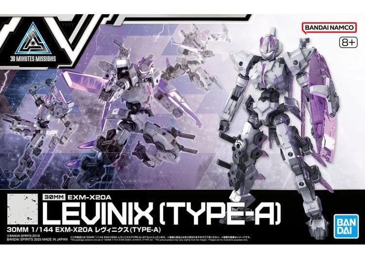 30MM 1/144 EXM-X20A Levinix (Type-A Ver.) – The Gunpla Hermits Shop