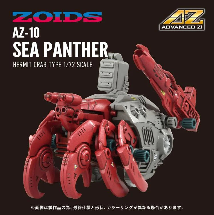 Zoids Advanced Zi AZ-10 Sea Panther 1/72 Scale Model Kit – The