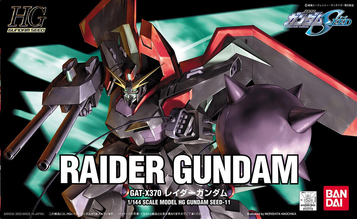 HG #R10 Raider Gundam 1/144 scale model kit – The Gunpla Hermits Shop