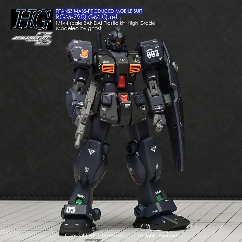 G- Rework [HG] RGM-79Q GM Quel – The Gunpla Hermits Shop