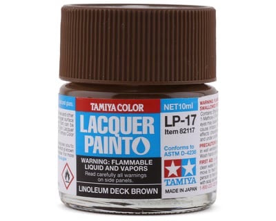 Tamiya LP- 17 Linoleum Deck Brown Lacquer