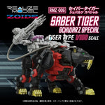 1/100 Zoids Realize Model RMZ-006 Saber Tiger (Schwarz Special Ver.) Scale Model Kit