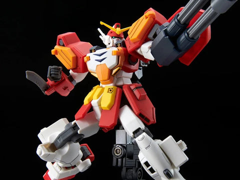 Mobile Suit Gundam Wing HGAC XXXG-01H2 Gundam Heavyarms Custom 1/144 Scale Model Kit (Reissue)