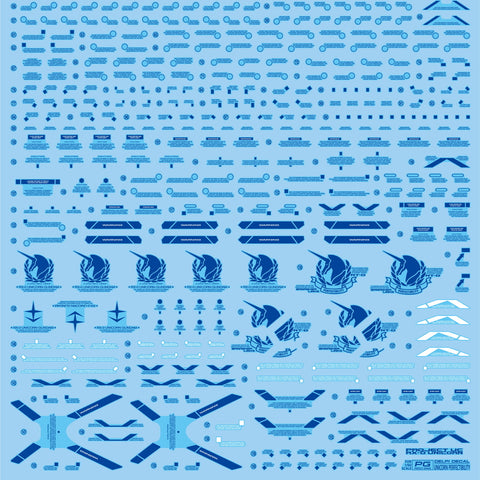 Delpi PG Perfectibilty (Blue Holo) Water Decal