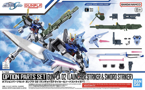 Gunpla Parts Set 02 (Launcher Striker & Sword Striker) [ Damage box ]