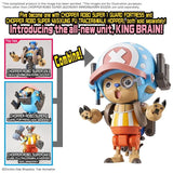 One Piece Chopper Robo 02 Heavy Armor & 03 Horn Dozer Model Kit Set