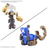 One Piece Chopper Robo 02 Heavy Armor & 03 Horn Dozer Model Kit Set