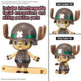 One Piece Chopper Robo 02 Heavy Armor & 03 Horn Dozer Model Kit Set