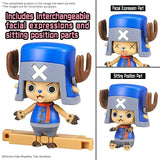 One Piece Chopper Robo 02 Heavy Armor & 03 Horn Dozer Model Kit Set