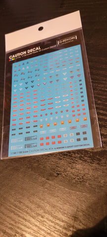 G- Rework 1/144, 1/100 Cation Decal #04