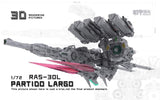  Rodams 1/72 RAS-30L Partido Largo RX-78GP03D Gundam Dendrobium