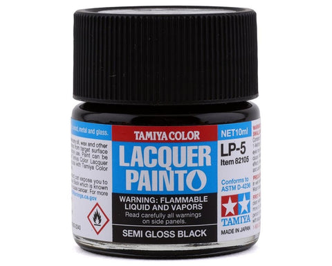 Tamiya LP-5 Semi Gloss Black Lacquer
