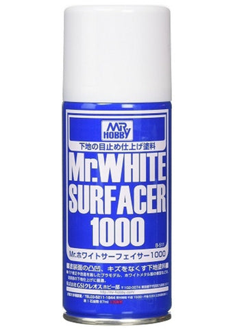 Mr. Hobby B511 - Mr. White Surfacer 1000 170ml Spray Can