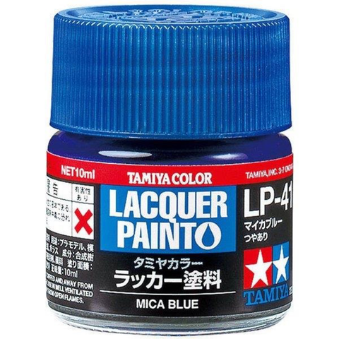 LP-41 Mica Blue Lacquer