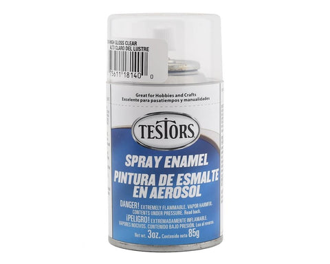 Testors Spray Enamel High Gloss Clear